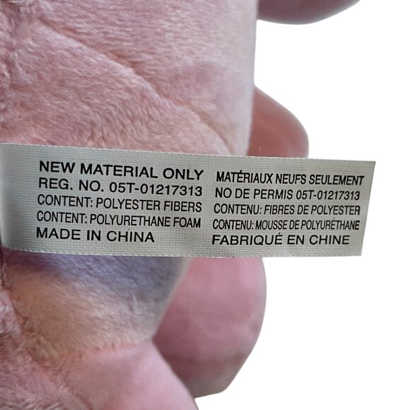 Bedtime Originals NEW W/ TAGS Hazel Pink Plush Elephant Stuffed Animal Baby Toy - Picture 11 of 12